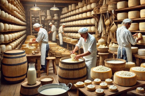 Doar 427 de persoane din lume știu să facă adevărata Gorgonzola (cea cu marca DOP)