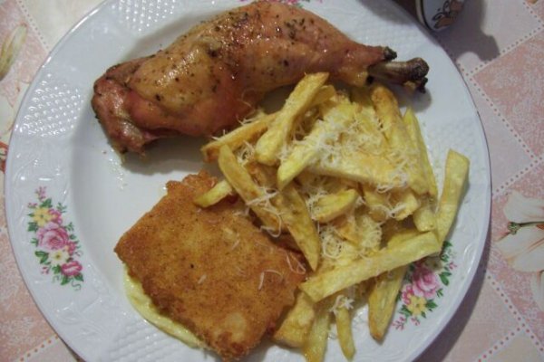 Pulpe de pui la capac