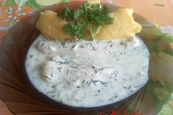 Peste cu Sos de Smantana si Marar
