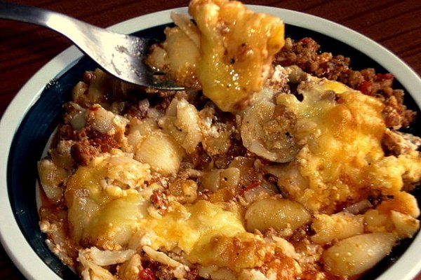 Budinca de Paste cu Carne Tocata