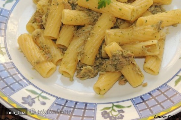 Paste cu Pesto si Ton
