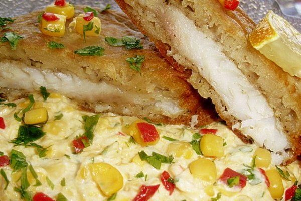 Peste in `Haine Groase` cu Pasta de Porumb