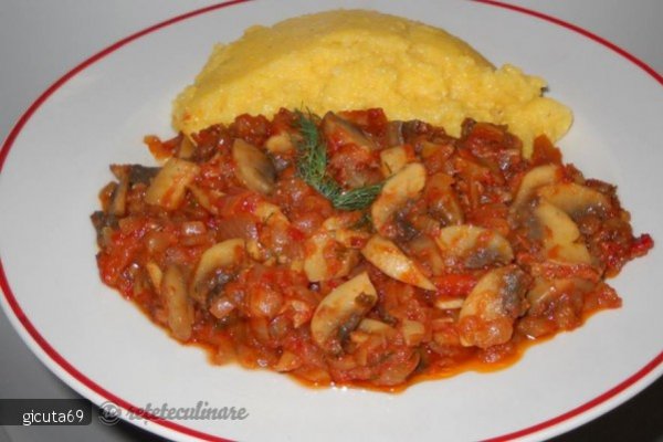 Tocanita de ciuperci(de post)