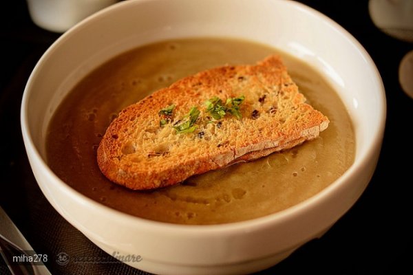 Supa Crema de Ciuperci - de post, pregatita cu blenderul Oster