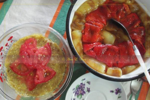 Salata de Vinete cu Ardei Copti