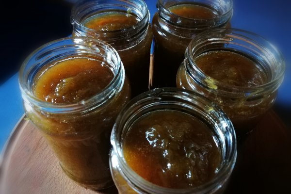 Gem de rubarba cu portocale si ghimbir