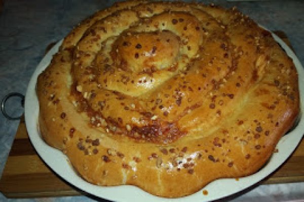 Placinta rustica cu struguri