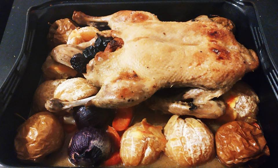 Rata cu portocale la cuptor / Canard aux oranges