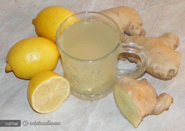 Ceai de ghimbir si lamaie