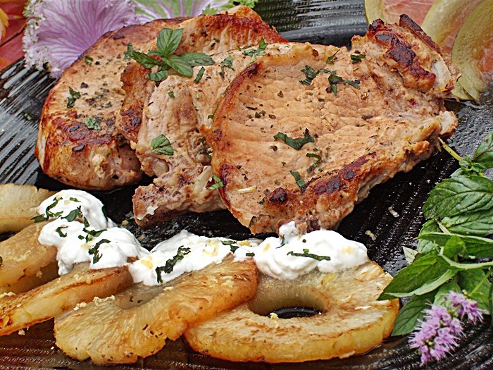 Cotlete cu sos de lamaie