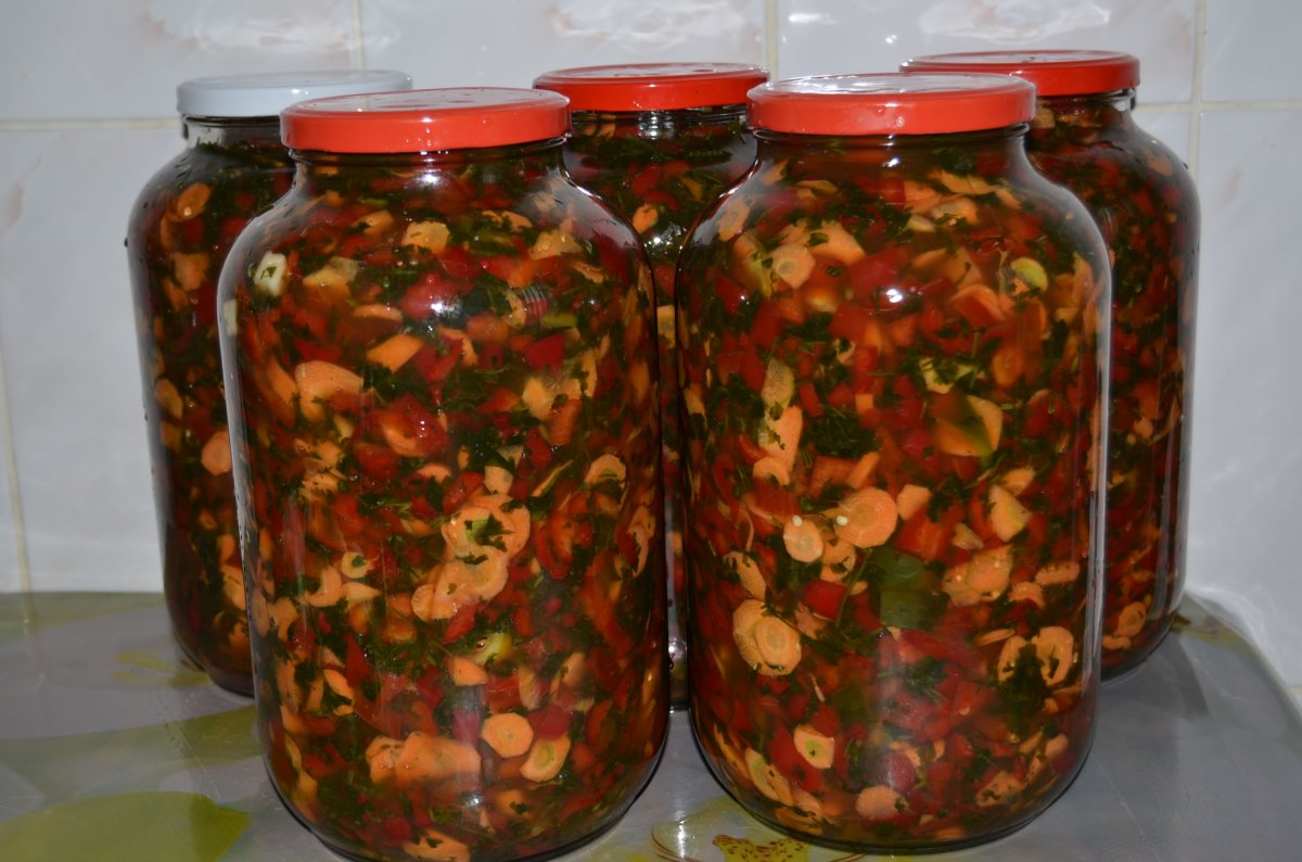 Legume la sare pentru iarna